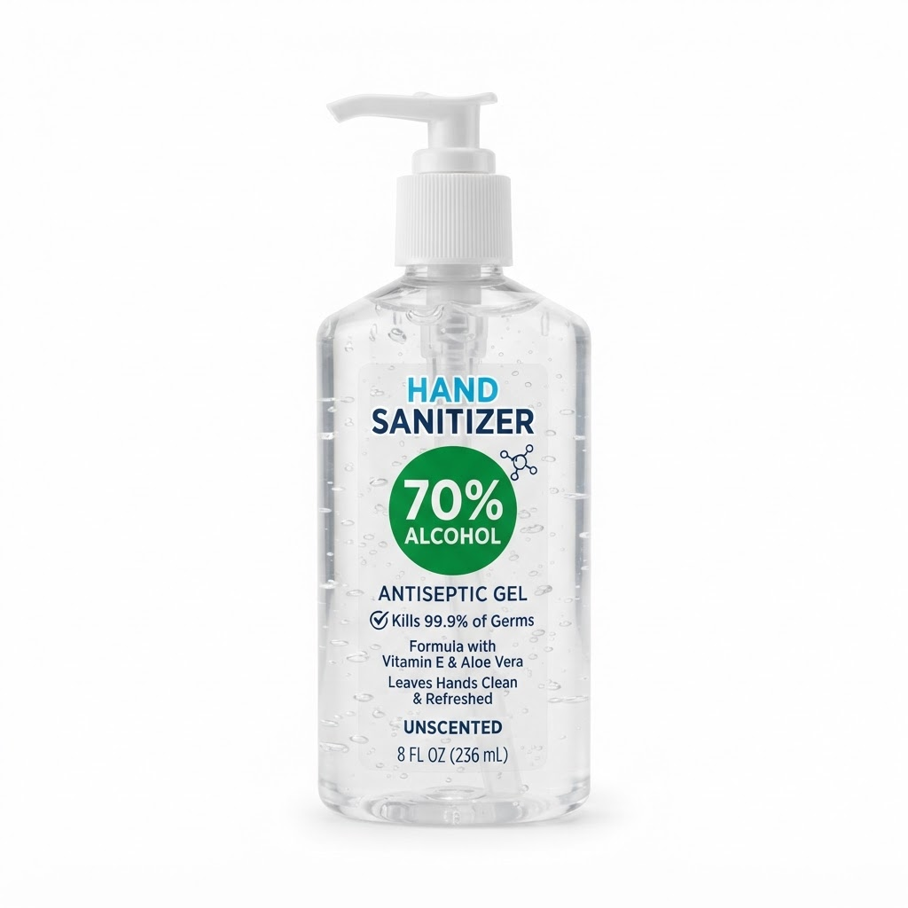 Álcool em Gel 70% Antisséptico 500ml