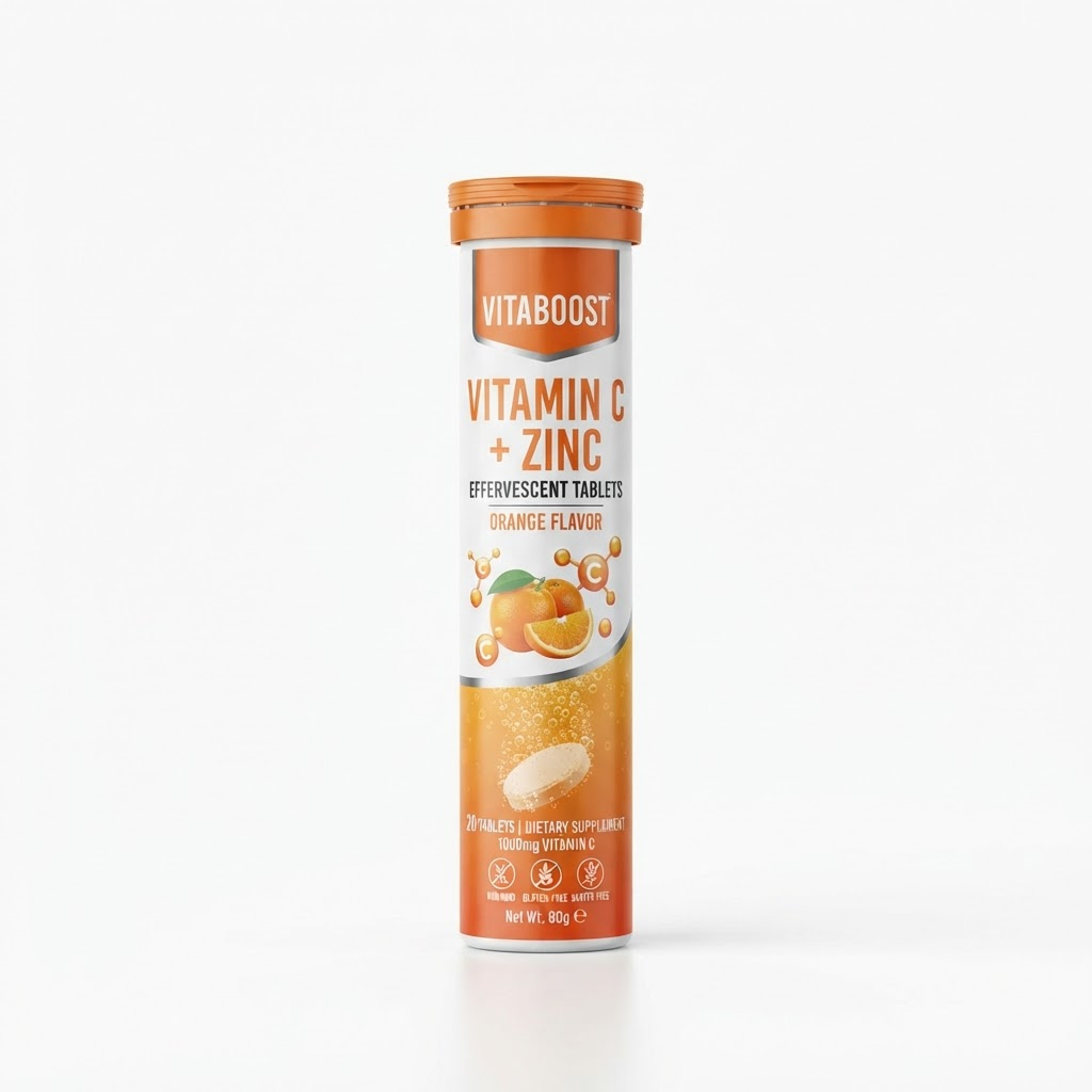 Vitamina C 1g Efervescente com 30 comprimidos